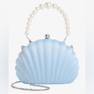 INC INTERNATIONAL CONCEPTS
Seashell Minaudiere Satin Crossbody,